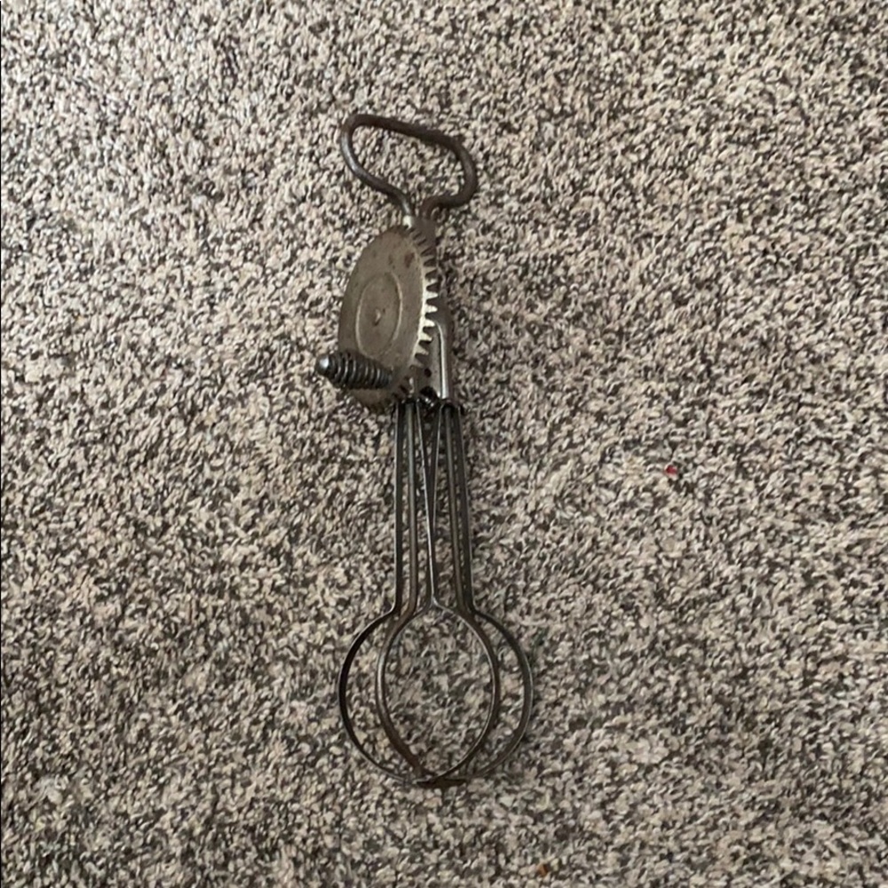 Vintage handheld mixer-egg beater